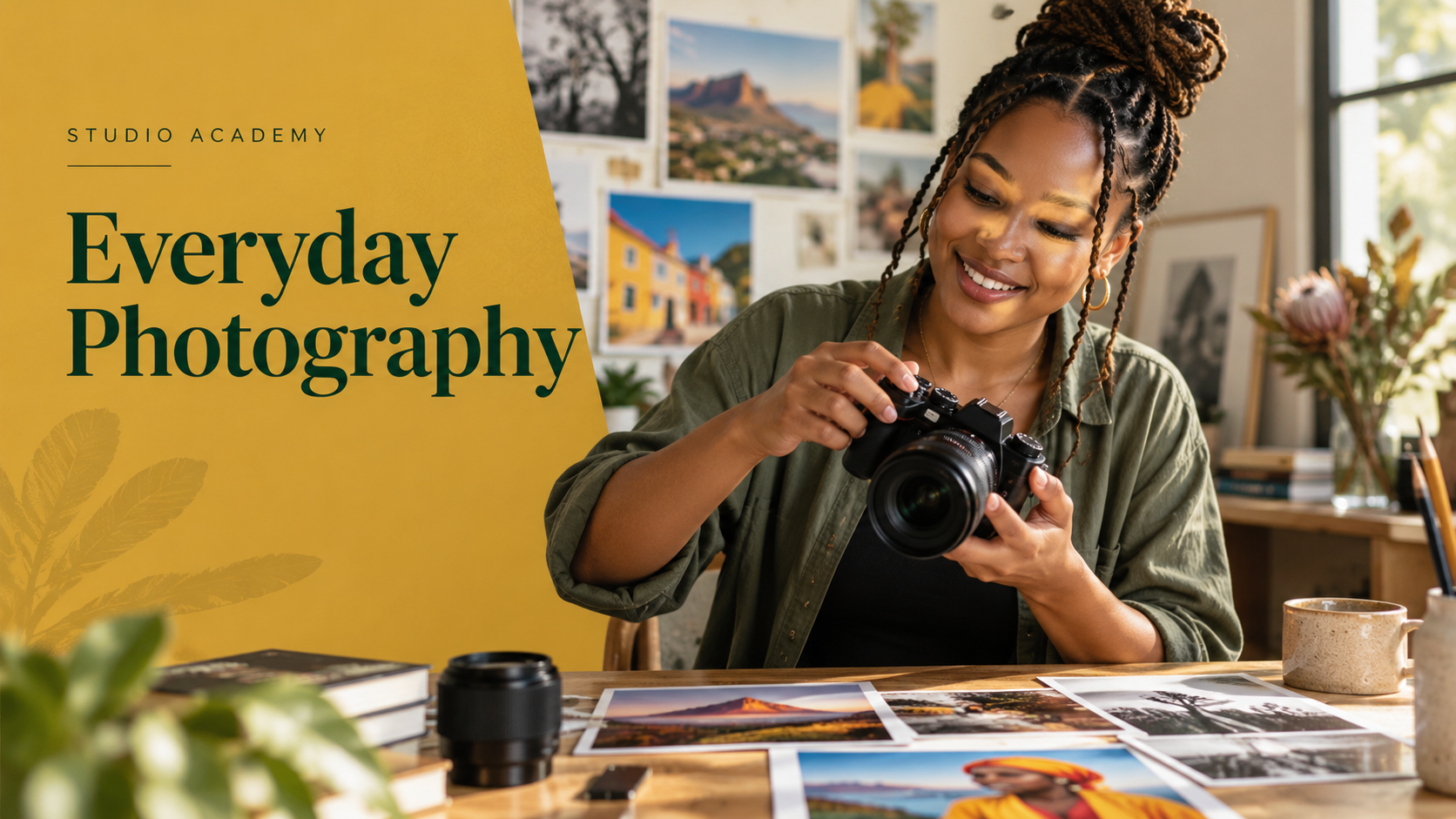 Fictional course cover: Everyday Photography